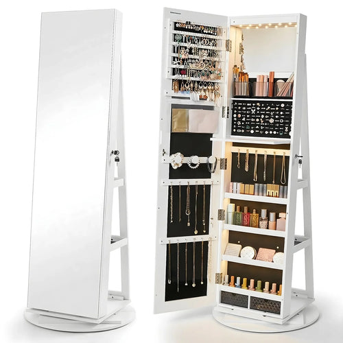 Espelho Porta Jóias Giratório - 🔥Ultimas Unidades em Estoque🔥